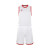Форма баск. взросл. KELME, 8252LB1006-107-2XL, р.2XL, 100% полиэстер, бело-красный 