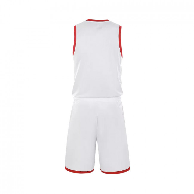 Форма баск. взросл. KELME, 8252LB1006-107-2XL, р.2XL, 100% полиэстер, бело-красный 