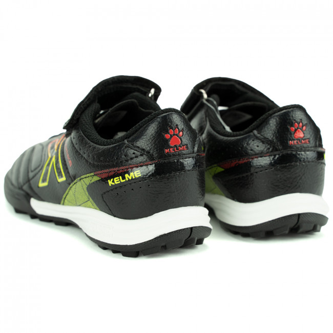 Обувь футб. (многошиповки). дет. KELME (TF), 68833134-000-32, р.32 (рос.31), ПУ, резина, черный 