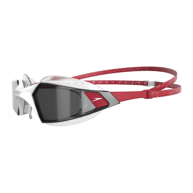 Очки для плавания SPEEDO Aquapulse Pro, 8-1226414460, ДЫМЧАТЫЕ линзы, прозрачная опр. 