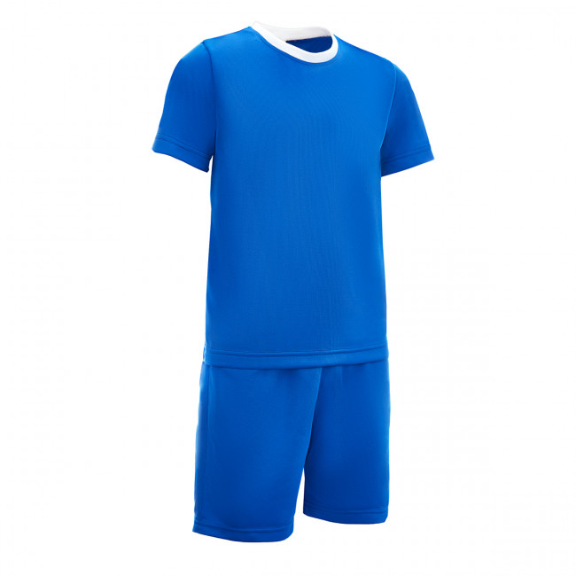 Форма футб. игровая TORRES Sport Junior, FJ-1022-06-128, рост 128 см, полиэстер, васильково-белый 