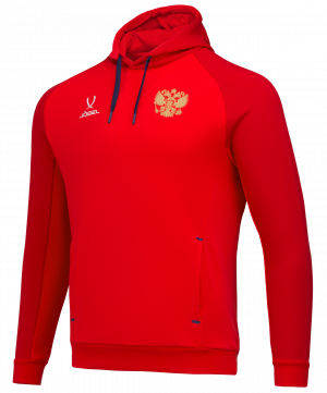 Худи NATIONAL Cotton Hoodie, красный