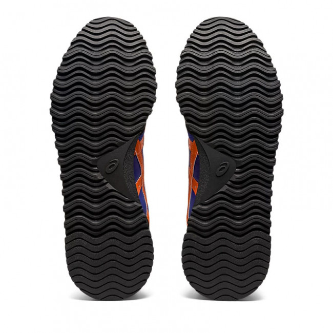 Кроссовки ASICS Tiger Runner II 1201A792-401, р.12(рос.45),иск. кожа, текстиль, сине-оранжевый 