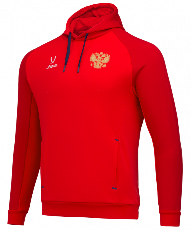 Худи NATIONAL Cotton Hoodie, красный 