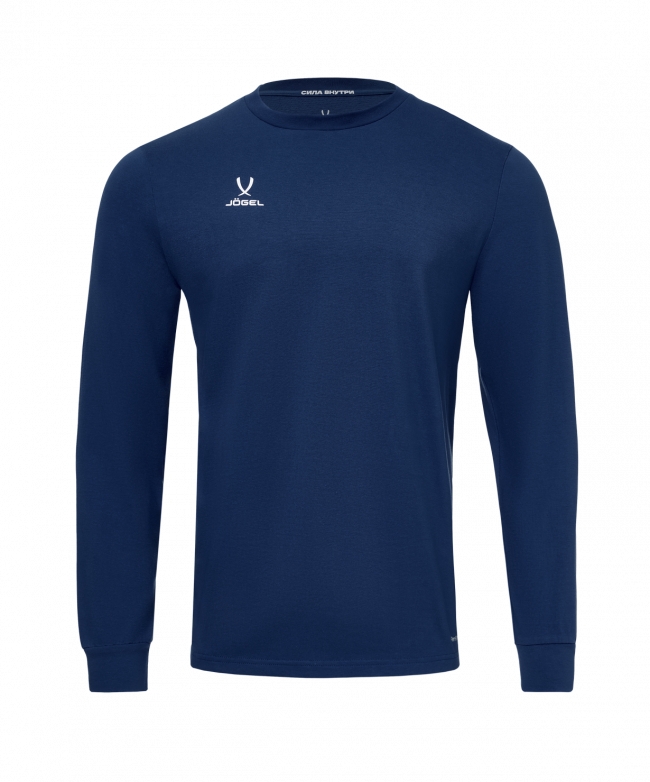 Лонгслив тренировочный JÖGEL DIVISION PerFormDRY Training CVC LS Z4, темно-синий 