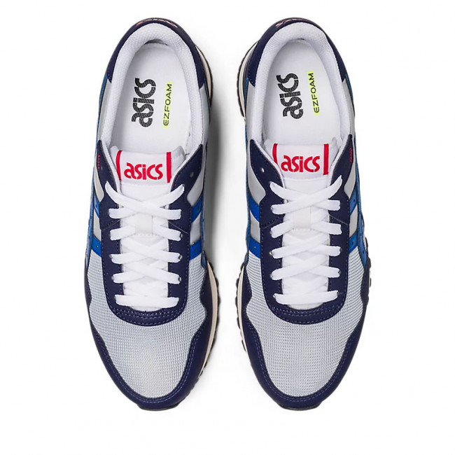 Кроссовки ASICS Tiger Runner II 1201A792-022, р.5,5 (рос.36,5),иск. кожа, текстиль, т.сине-серый 