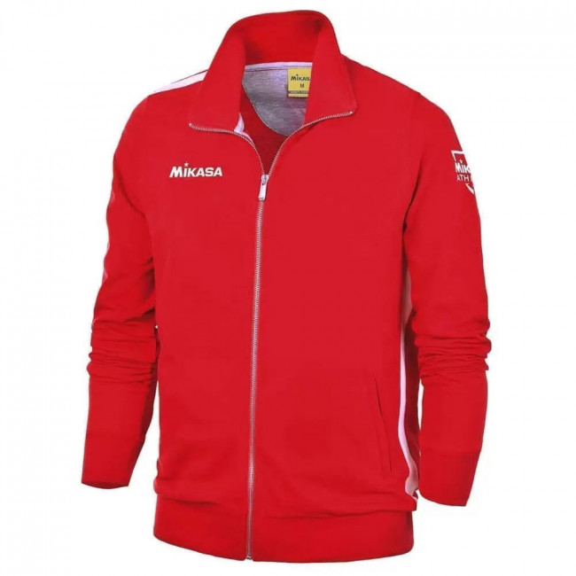 Куртка от костюма муж. MIKASA MT537-01-3XL, р.3XL, 70% хлопок, 30% полиэстер, красный 