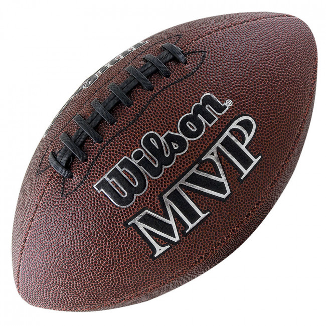 Мяч для ам. футбола WILSON NFL MVP Official, WTF1411XB, резина, бутил. камера, коричневый 