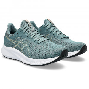 Кроссовки бег. жен. ASICS Patriot 13 1012B312 406, р.8 (рос.38.5),кожзам,текстиль,резина,бирюзовый
