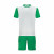 Форма футб. игровая TORRES Sport, F-1022-018-S, р.S, полиэстер, бело-зеленый 