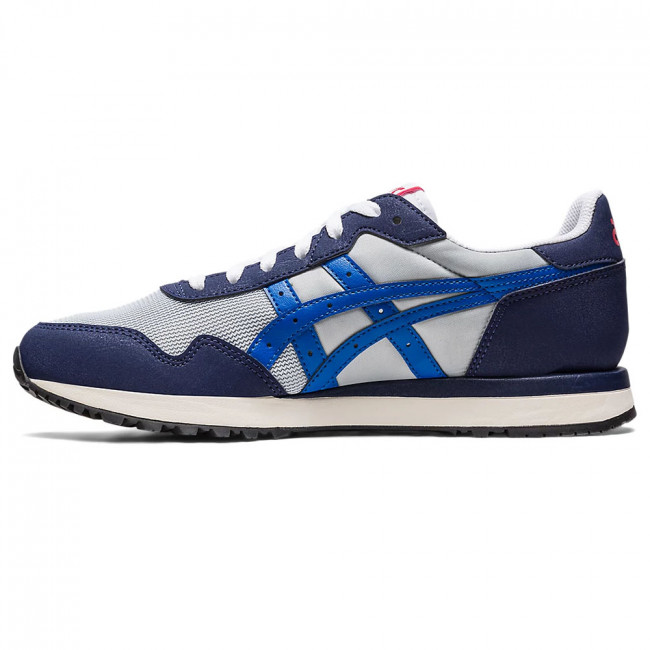 Кроссовки ASICS Tiger Runner II 1201A792-022, р.7 (рос.38,5),иск. кожа, текстиль, т.сине-серый 