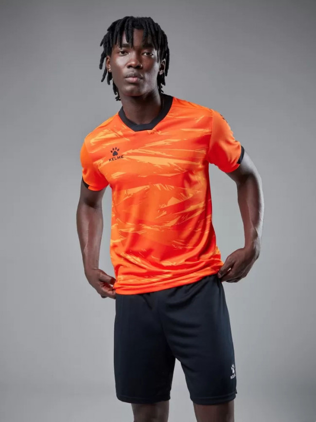Форма футб. взросл. KELME, 8151ZB1003-907-M, р.M, 100% полиэстер, оранжево-черный 